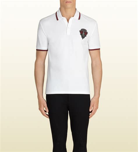 white shirt gucci|white Gucci shirts for men.